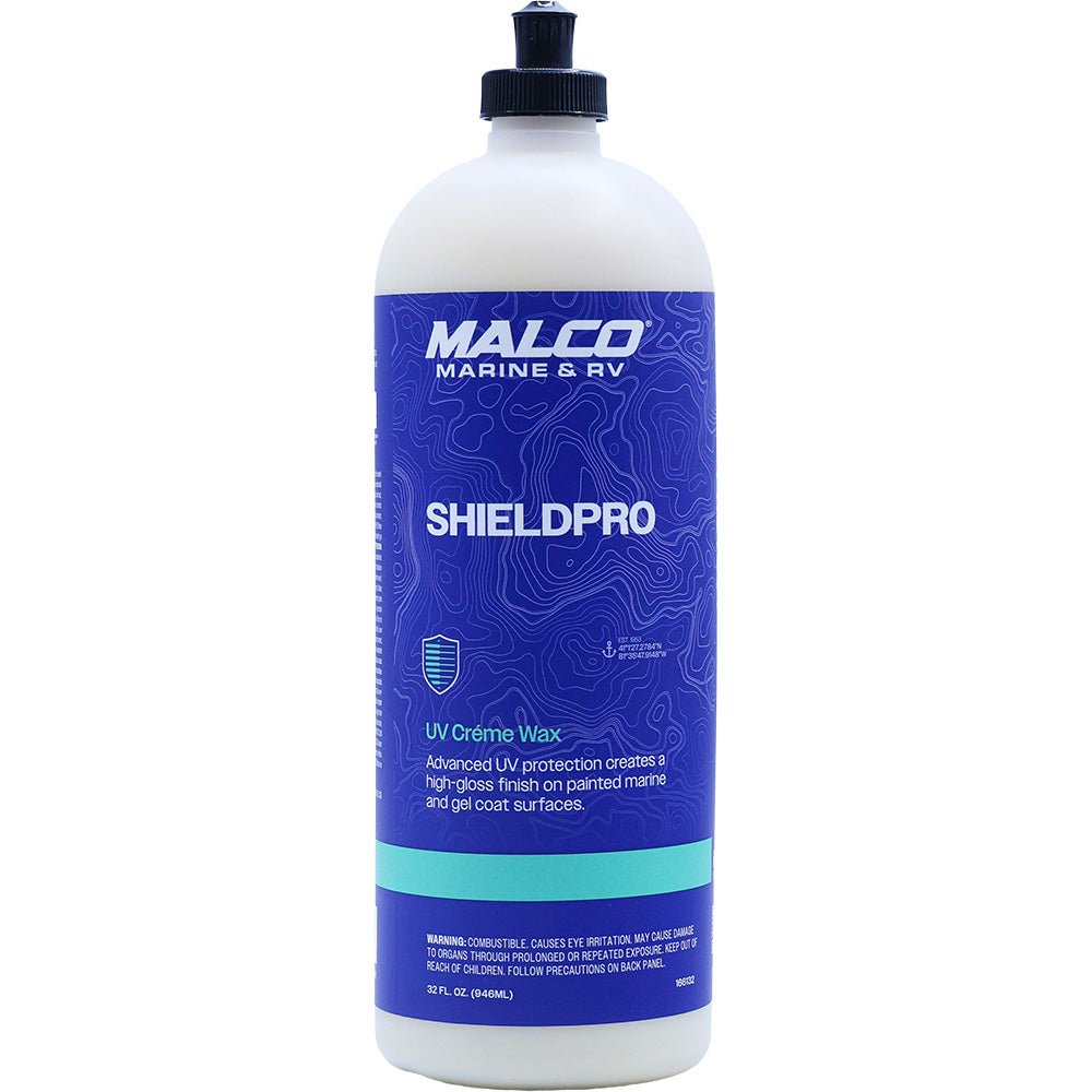 Malco ShieldPro UV Creme Wax - 32oz for Marine and Vehicle Surface Protection - 166132 - Anchor Express
