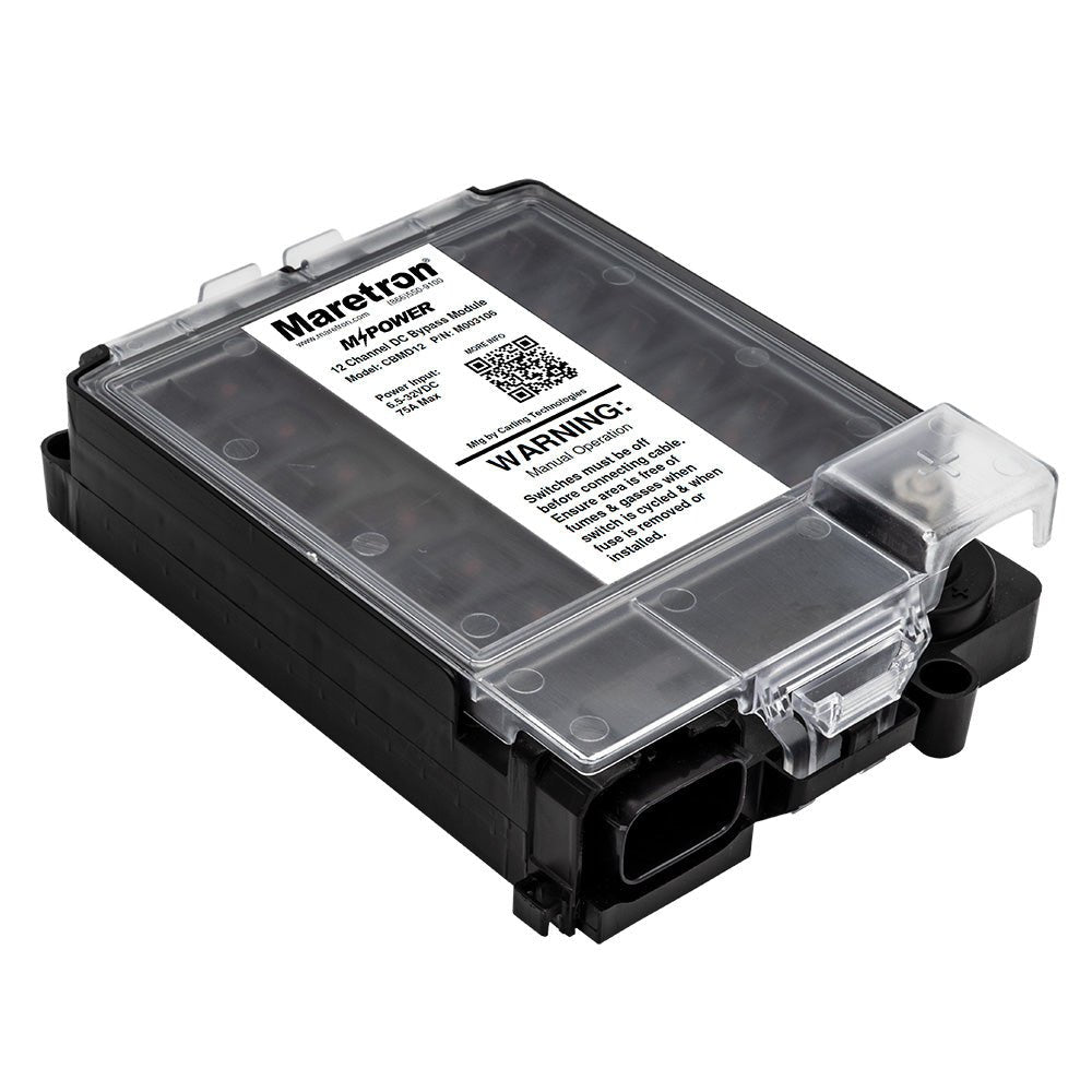 Maretron CBMD12 12 - Circuit Bypass Module for NMEA 2000 Systems with Manual Control and Overcurrent Protection - CBMD12 - Anchor Express
