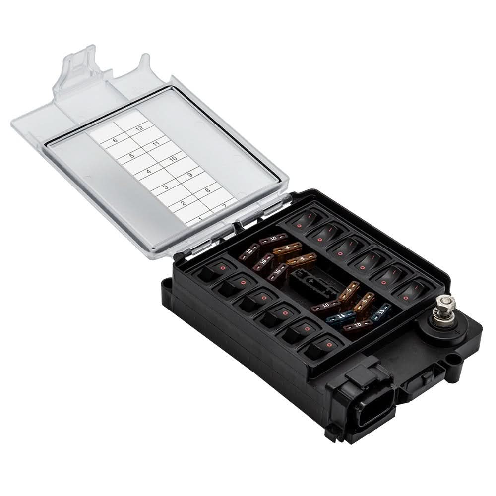 Maretron CBMD12 12 - Circuit Bypass Module for NMEA 2000 Systems with Manual Control and Overcurrent Protection - CBMD12 - Anchor Express