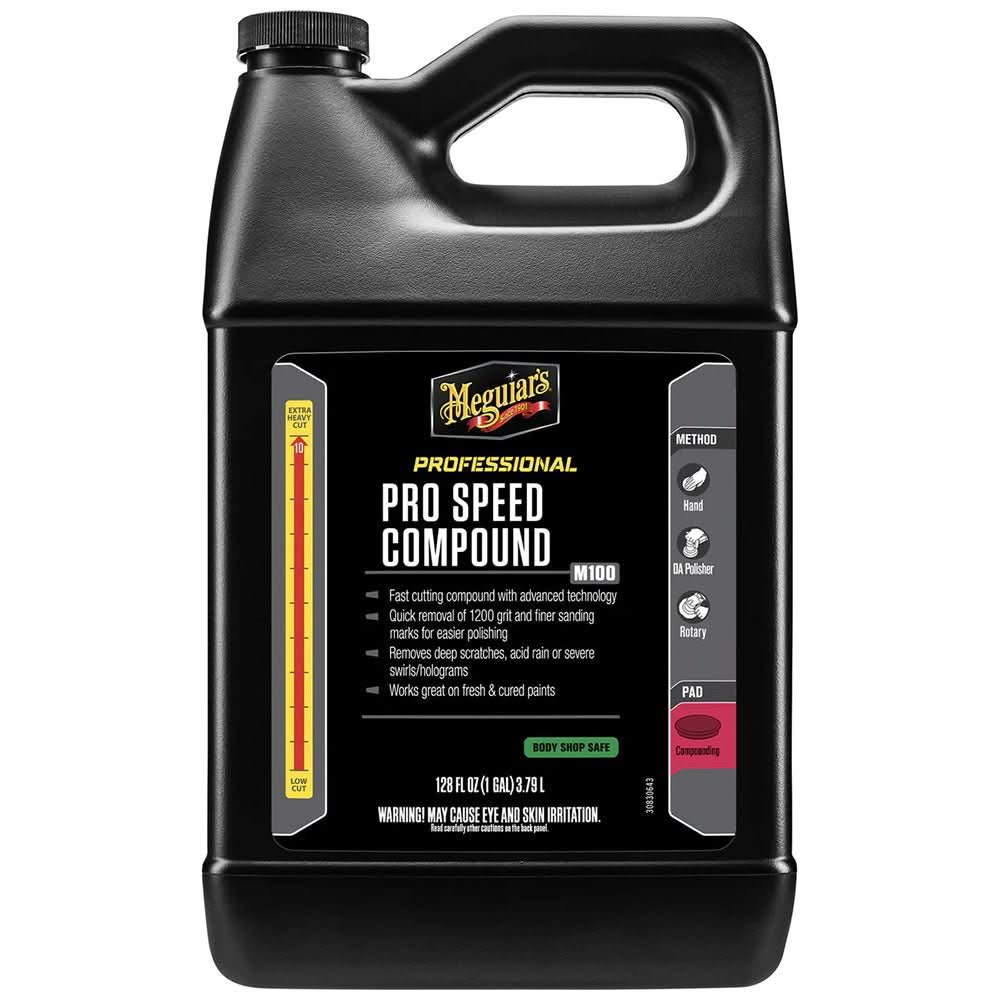 Meguiar's Pro Speed Compound - 1 Gallon for Professional Detailing and Body Shops - M10001 - Anchor Express