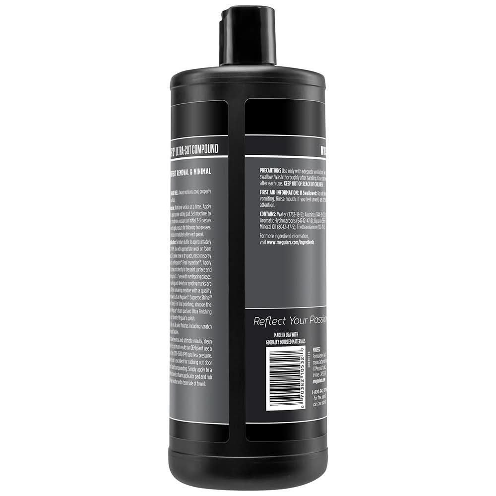 Meguiar's Professional Ultra - Cut Compound 32oz * High - Performance Scratch and Defect Remover - M10532 - Anchor Express