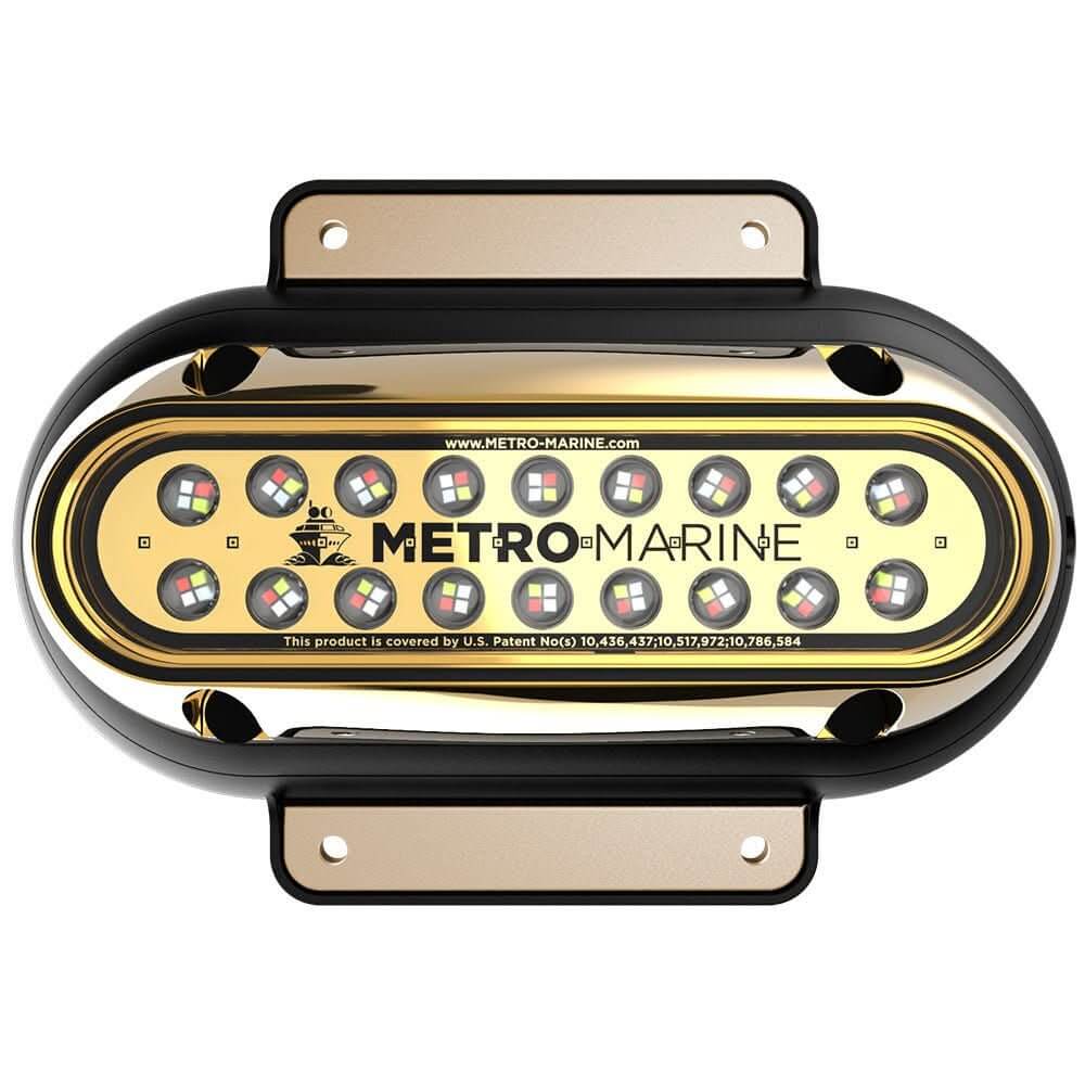 Metro Marine High - Output Elongated Surface Mount Light w/Intelligent Full Spectrum LED's - RGBW, 90° Beam - F - SME1 - H - FS - 90 - Anchor Express