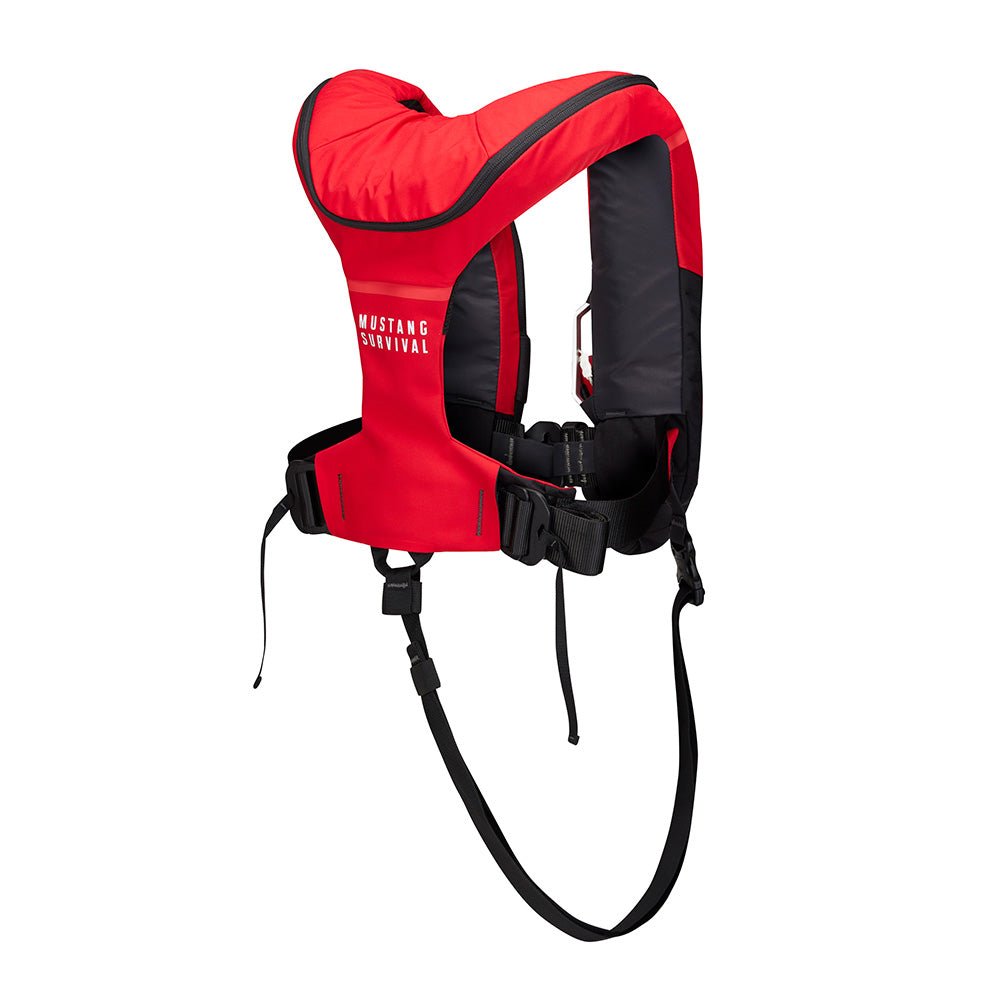 Mustang Atlas 190 DLX Open Ocean Inflatable PFD - Red/Black - MD3195E1 - 123 - 0 - Anchor Express