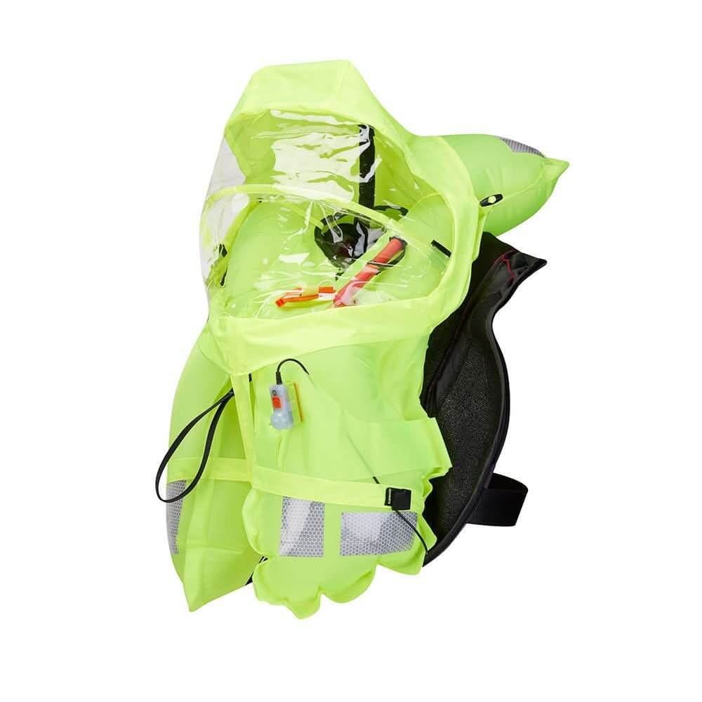 Mustang Atlas 190 DLX Open Ocean Inflatable PFD - Red/Black - MD3195E1 - 123 - 0 - Anchor Express
