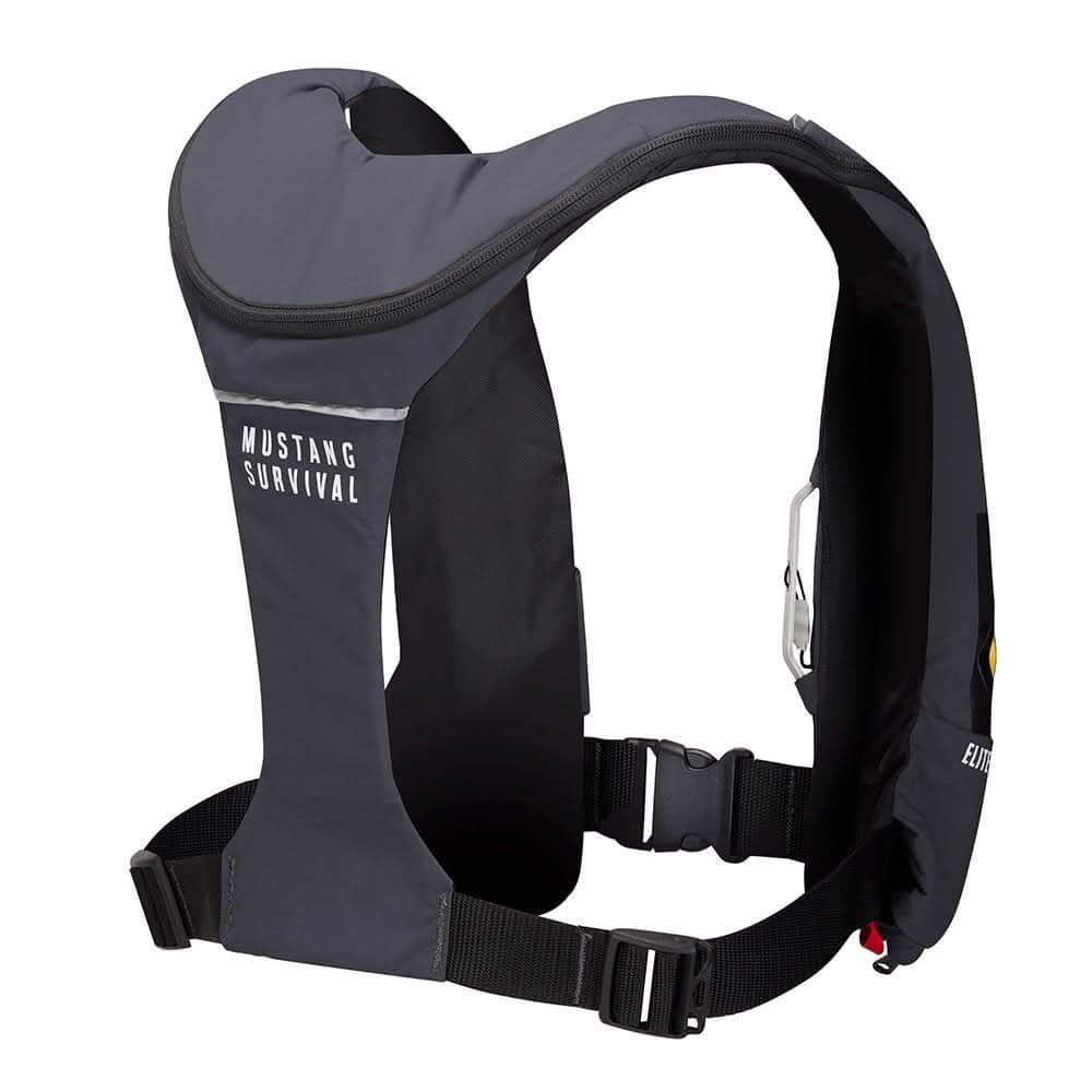 Mustang Elite 120 Coastal Inflatable PFD - Admiral Grey - MD5170 - 191 - 0 - Anchor Express