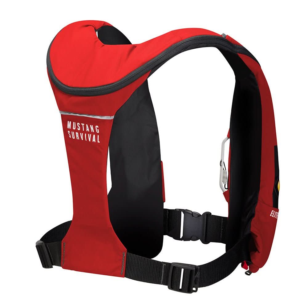 Mustang Elite 120 Coastal Inflatable PFD - Red - MD5170 - 4 - 0 - Anchor Express