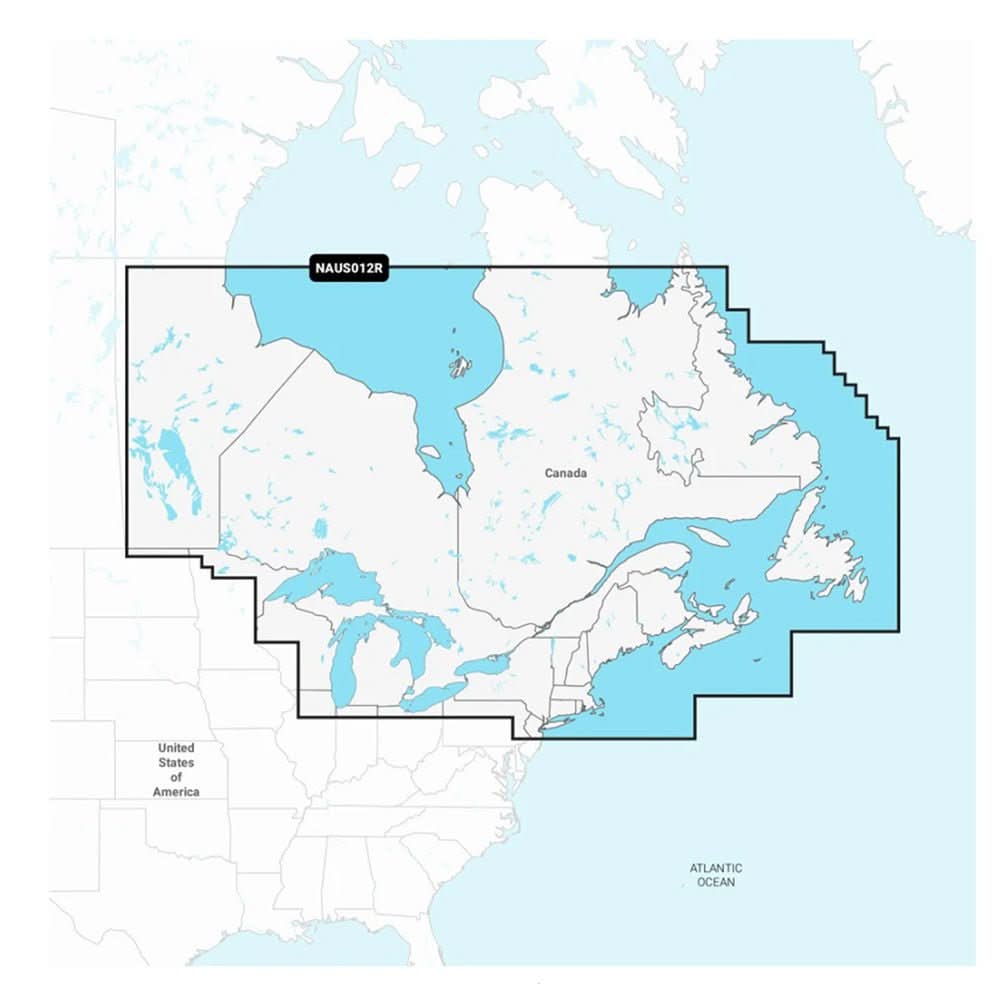 Navionics NAUS012R - Canada, East & Great Lakes - Navionics+ - 010 - C1466 - 30 - Anchor Express