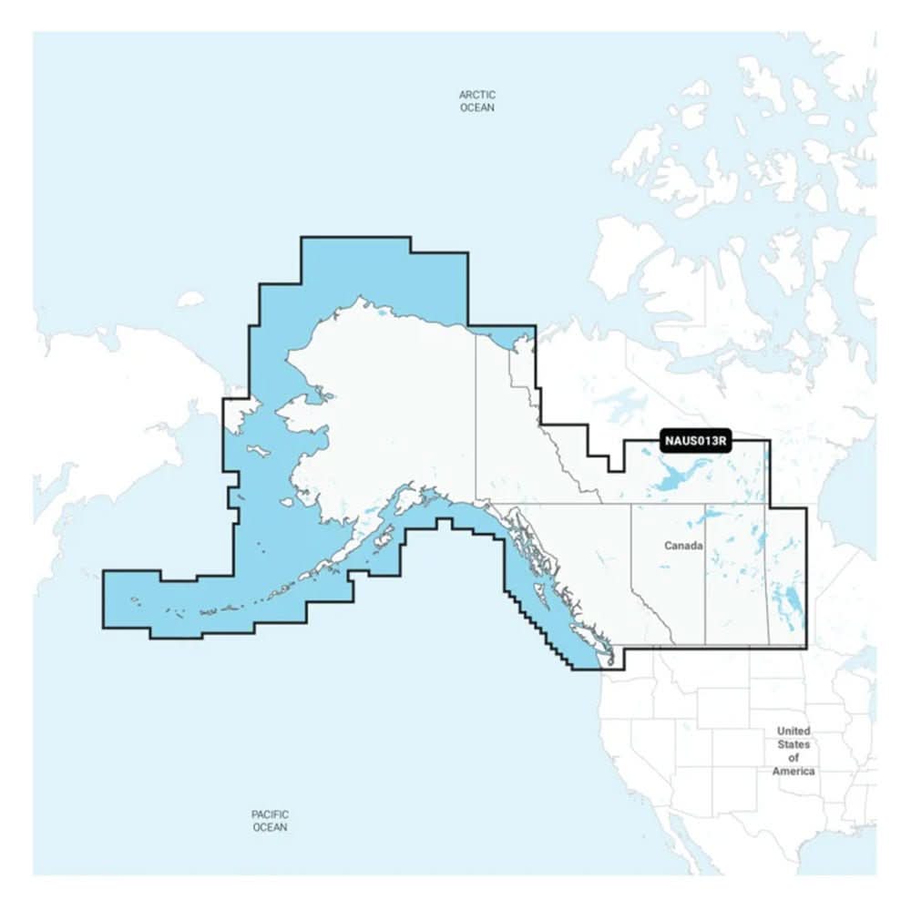 Navionics NAUS013R - Canada, West & Alaska - Navionics+ - 010 - C1467 - 30 - Anchor Express