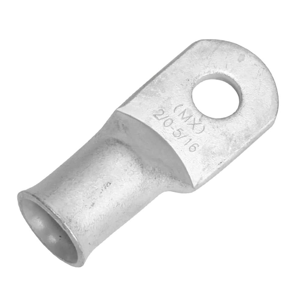 Pacer Tinned Lug 2/0 AWG - 5/16" Stud Size - 10 Pack - Anchor Express