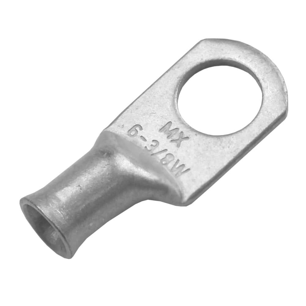 Pacer Tinned Lug 6 AWG - 3/8" Stud Size - 10 Pack - Anchor Express