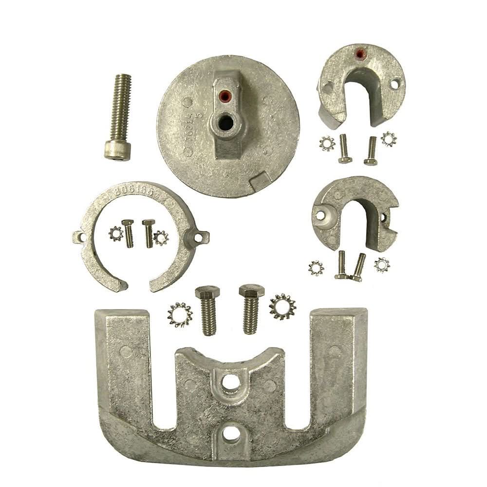 Performance Metals Mercruiser Bravo 1 Complete Anode Kit - Aluminum\\ - Anchor Express