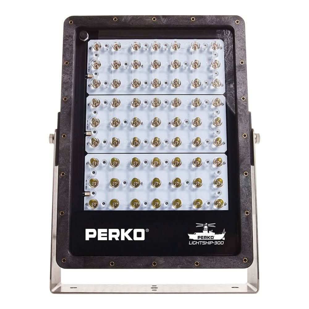 Perko Lightship 300 LED High Performance Spotlight - 12/24V - Black - Anchor Express