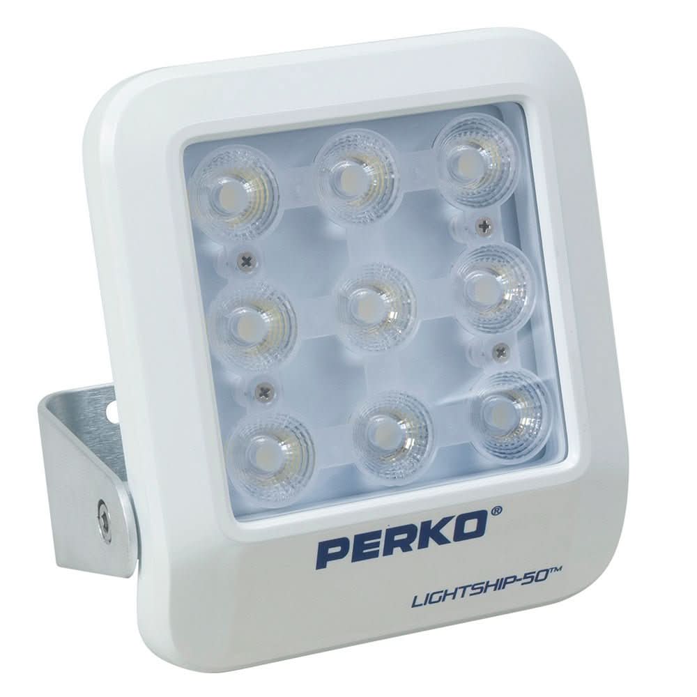 Perko Lightship 50 LED High Performance Floodlight - 12/24V - White - Anchor Express