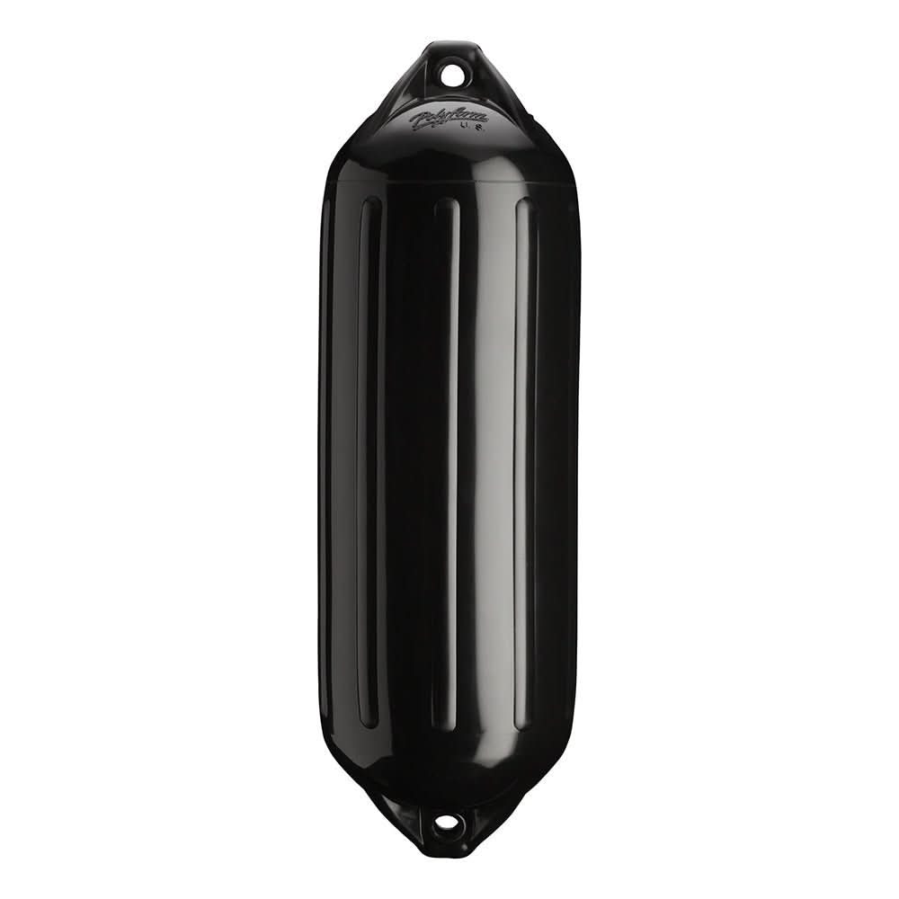 Polyform NF - 5 Heavy - Duty Twin Eye Boat Fender - 8.9 x 26.8 inches, Black - NF - 5 BLACK - Anchor Express