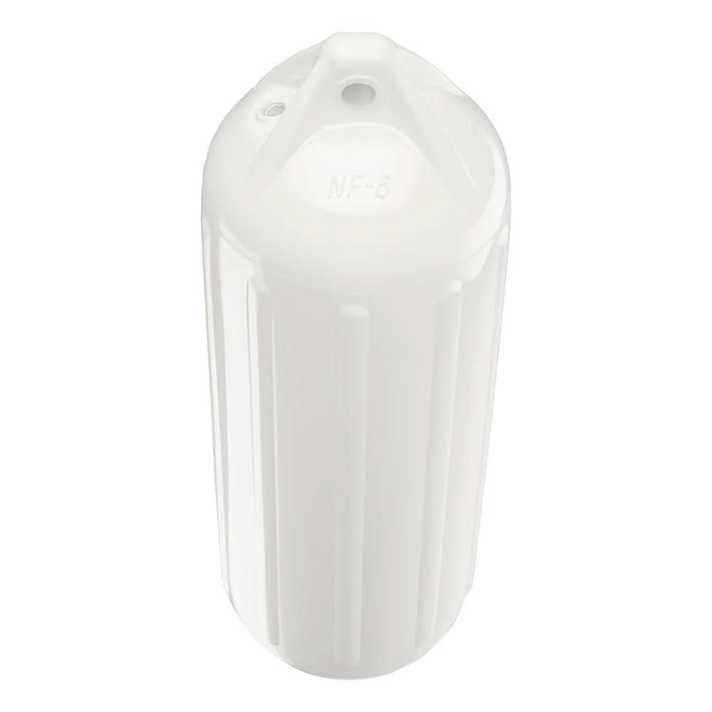 Polyform U.S. NF - 5 Heavy - Duty Twin Eye Boat Fender - 8.9" x 26.8" White - NF - 5 WHITE - Anchor Express