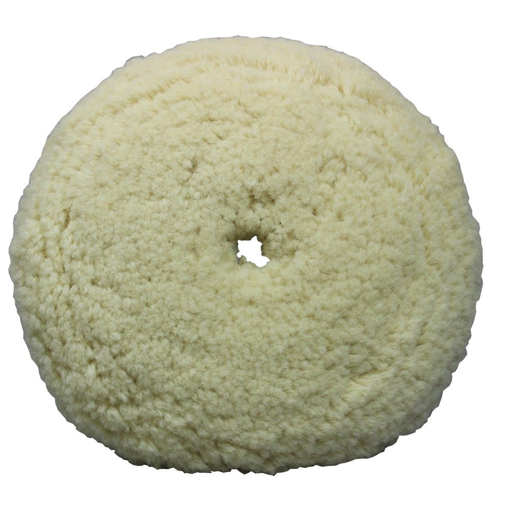 Presta White Wool Aggressive Cutting Pad - Anchor Express