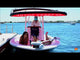 Sebba Shade 8 x 12 ft. Blue Sun Shade f/Boats 26'+ - SS8X12BLU