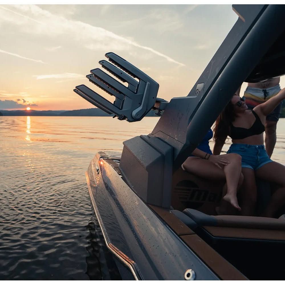 PTM Edge ClampForce 3.0 Clamping Wake Board Rack - Pair - Grey - P13491 - 9010TEBGR - Anchor Express