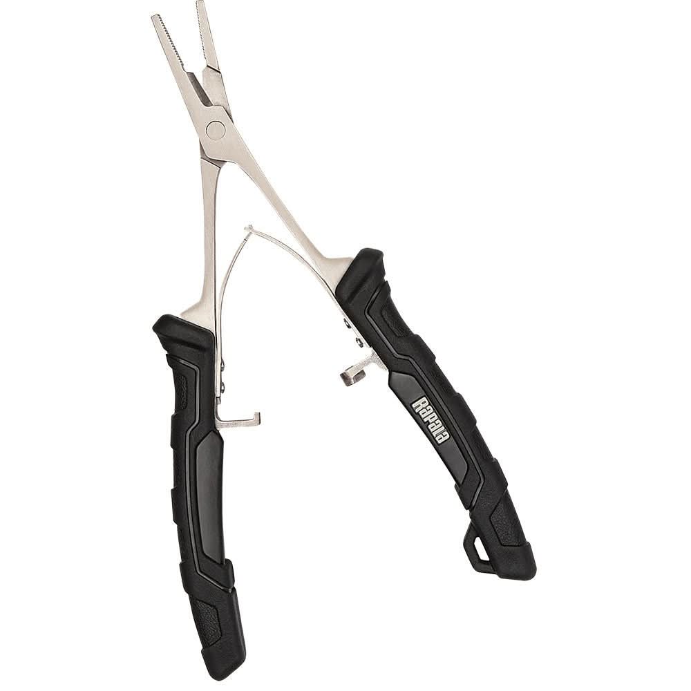 Rapala 7 - inch Precision Forceps with Built - in Line Scissors and Locking Handles - RPREF7 - Anchor Express