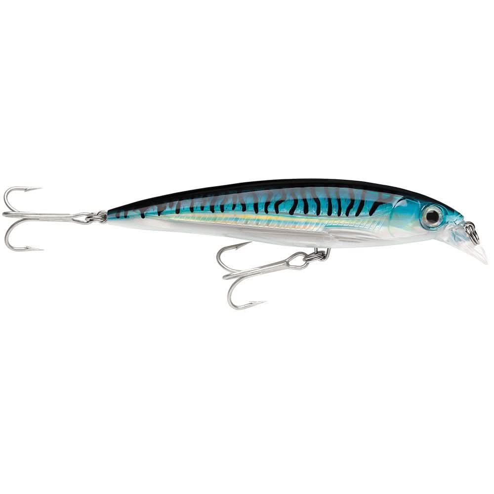 Rapala X - Rap Saltwater 4 - 3/4 - Inch Silver Blue Mackerel Lure - SXR12SBM - Anchor Express