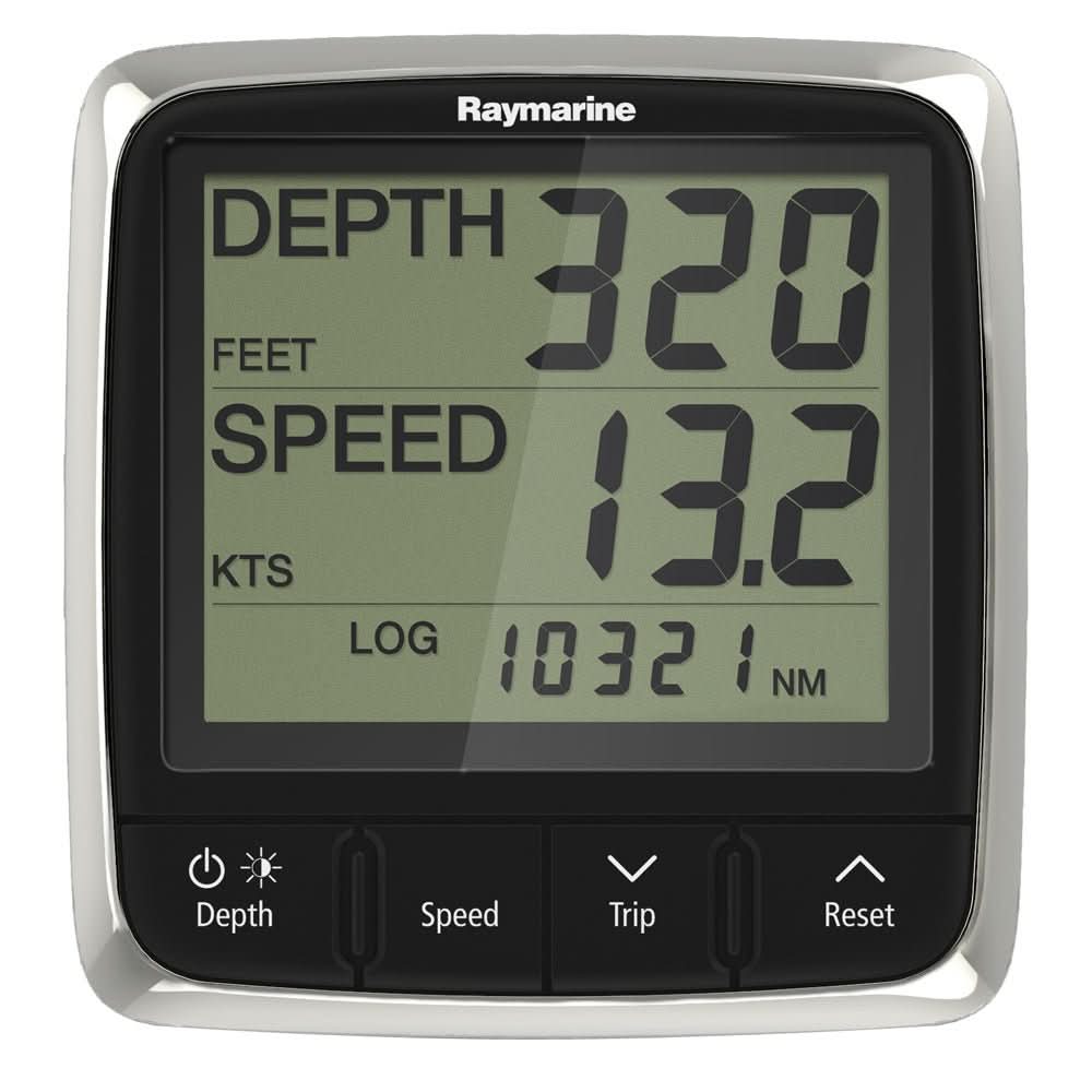 Raymarinei50 SeaTalkng Instruments - Tridata w/Thru - Hull Transducer - Anchor Express