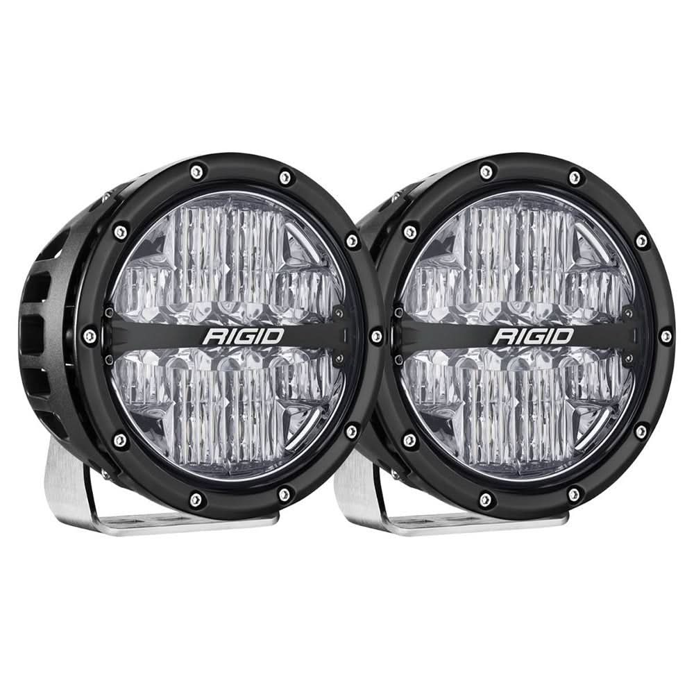 RIGID Industries 360 - Series RGBW 6" Offroad Lamp Drive Beam w/RGBW Backlight Pods - Set of 2 - Anchor Express