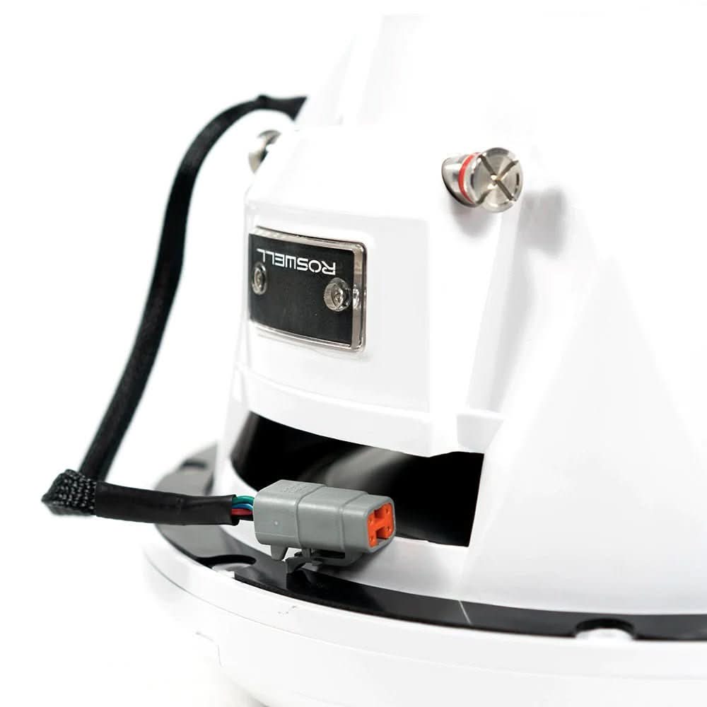 Roswell R1 10" Subwoofer - White - 250W RMS & 500W Peak Power - C920 - 1800 - Anchor Express