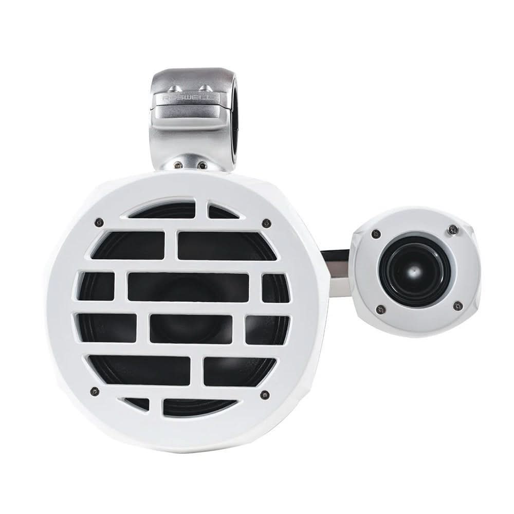 Roswell R1 Pro Tower Speakers - White - 200W RMS & 400W Peak Power - Anchor Express