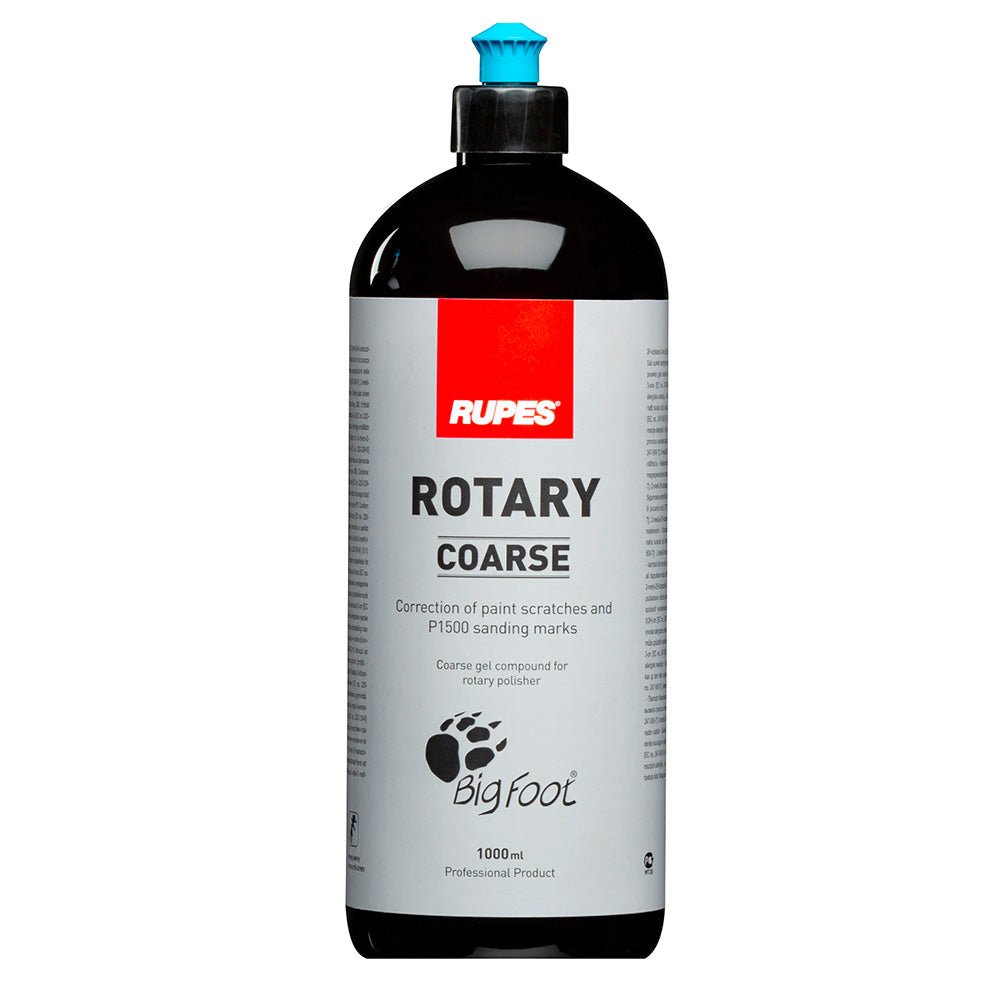 RUPES Coarse Polishing Compound for Rotary Polishers 1000ml / 33.8oz - 9.BRCOARSE - Anchor Express