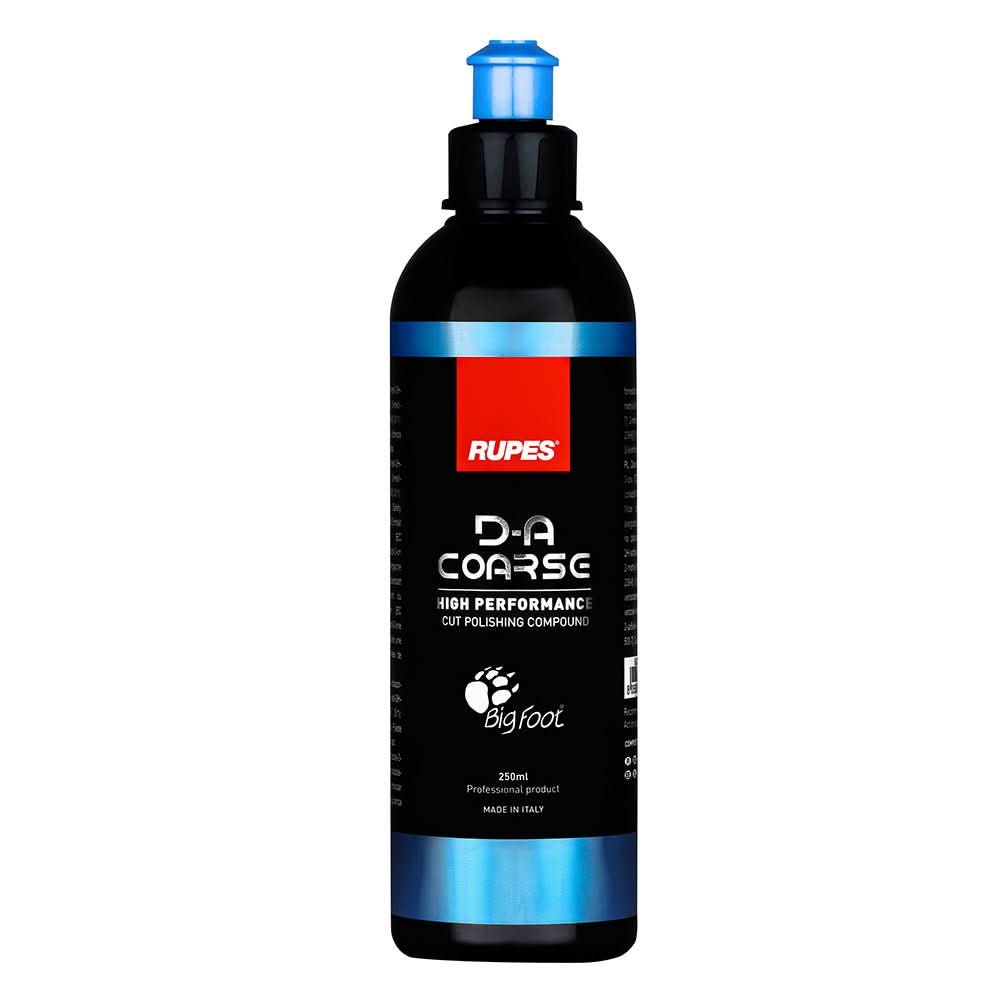 RUPES D - A Coarse High Performance Cut Polishing Compound 8.5oz - Fast Cutting and Defect Removal - 9.DACOARSE250 - Anchor Express