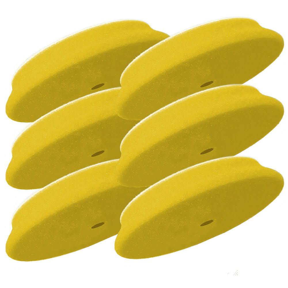 RUPES D - A Fine Finishing Foam Pad 40mm - Yellow (6 - Pack) for Dual - Action Polishers - 9.DA40M/6 - Anchor Express