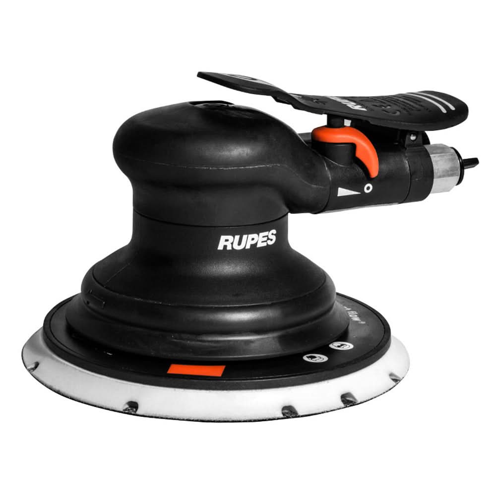 RUPES RH353 Random Orbital Palm Pneumatic Sander with 150mm Pad and 3mm Orbit - Skorpio III (Non - Vac) - RH353 - Anchor Express