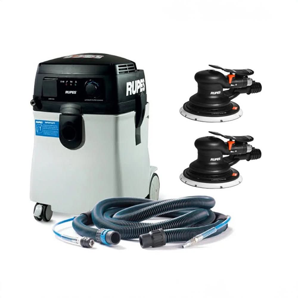 RUPES S245 Portable Vacuum Long Hose Kit with RH356A and RH359A Skorpio Sander - S245EPL/KL2 - 69 - Anchor Express