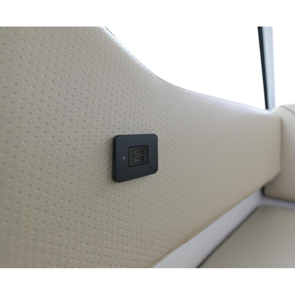 Scanstrut TILE USB - C Interior Charging Socket - 12/24V - Black Bezel - Anchor Express