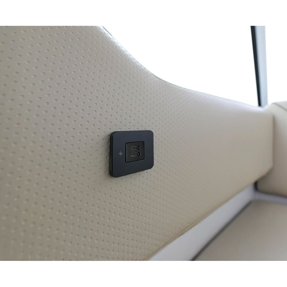 Scanstrut TILE USB - C Interior Charging Socket - 12/24V - Black Bezel - Anchor Express