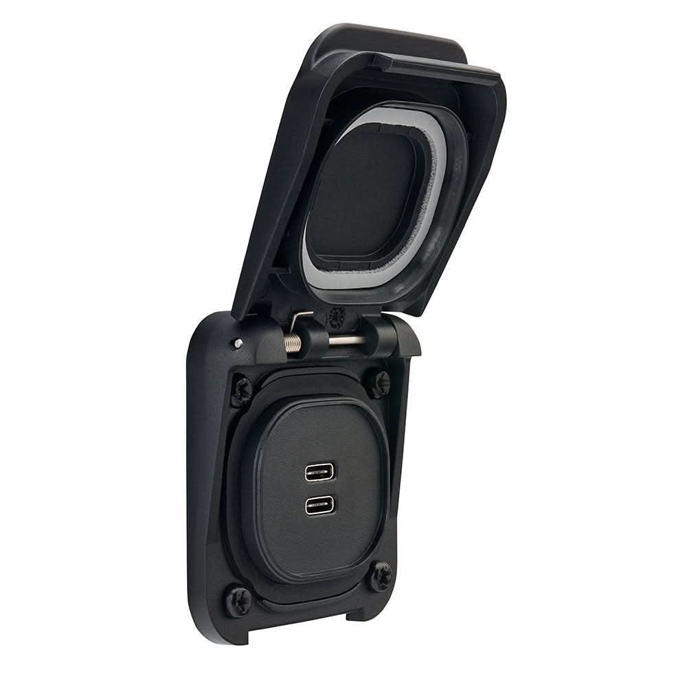 Scanstrut Ventura Series Dual USB - C Socket SC - V - USB - 01 for Marine and Vehicle Use - SC - V - USB - 01 - Anchor Express