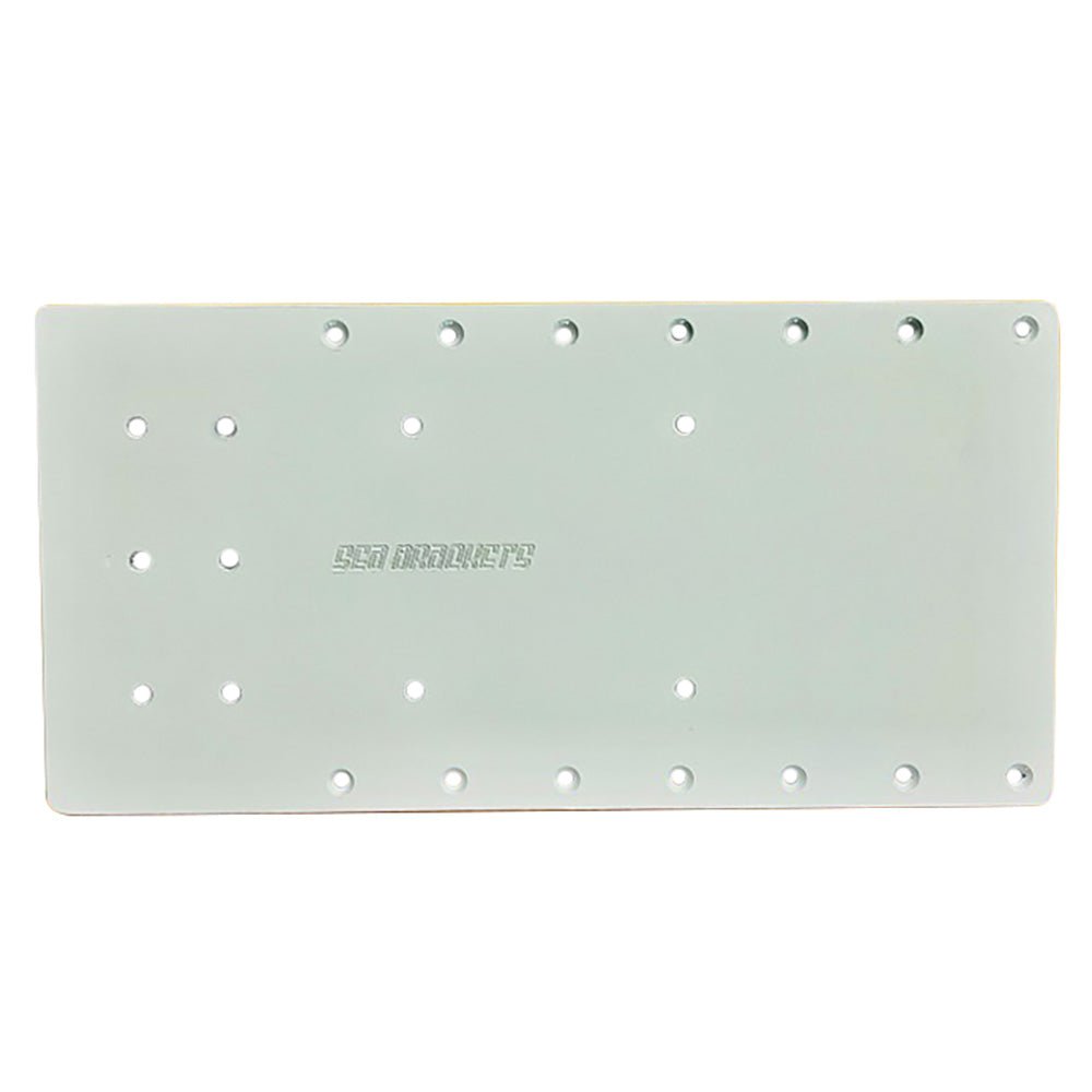 Sea Brackets 20” Straight Trolling Motor Plate f/Minn Kota’s Quest - SEA2310 - Anchor Express