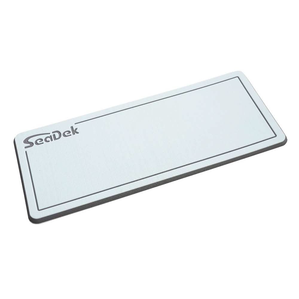 SeaDek Small Helm Pad - Caribbean Blue/Storm Grey - Anchor Express