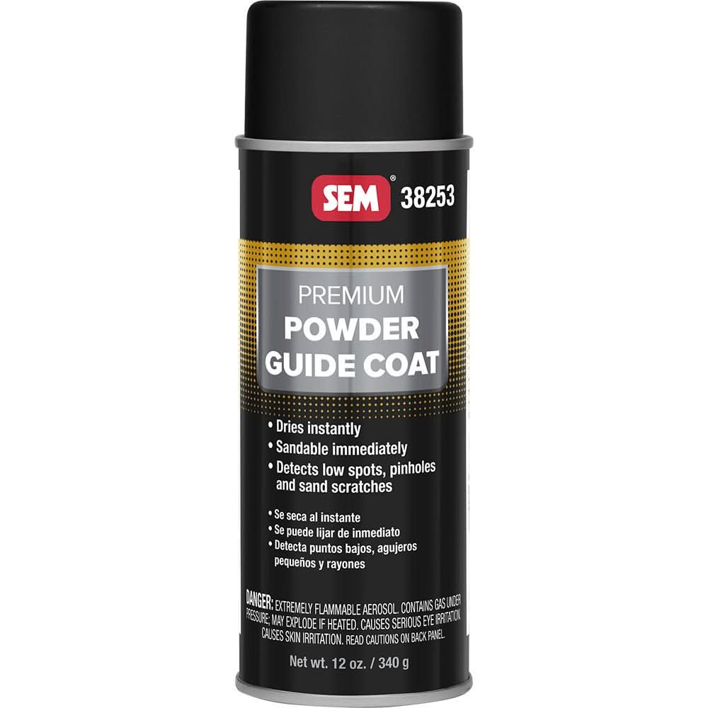 SEM Premium Powder Guide Coat 16oz Aerosol Can for Auto Body Sanding - 38253 - Anchor Express