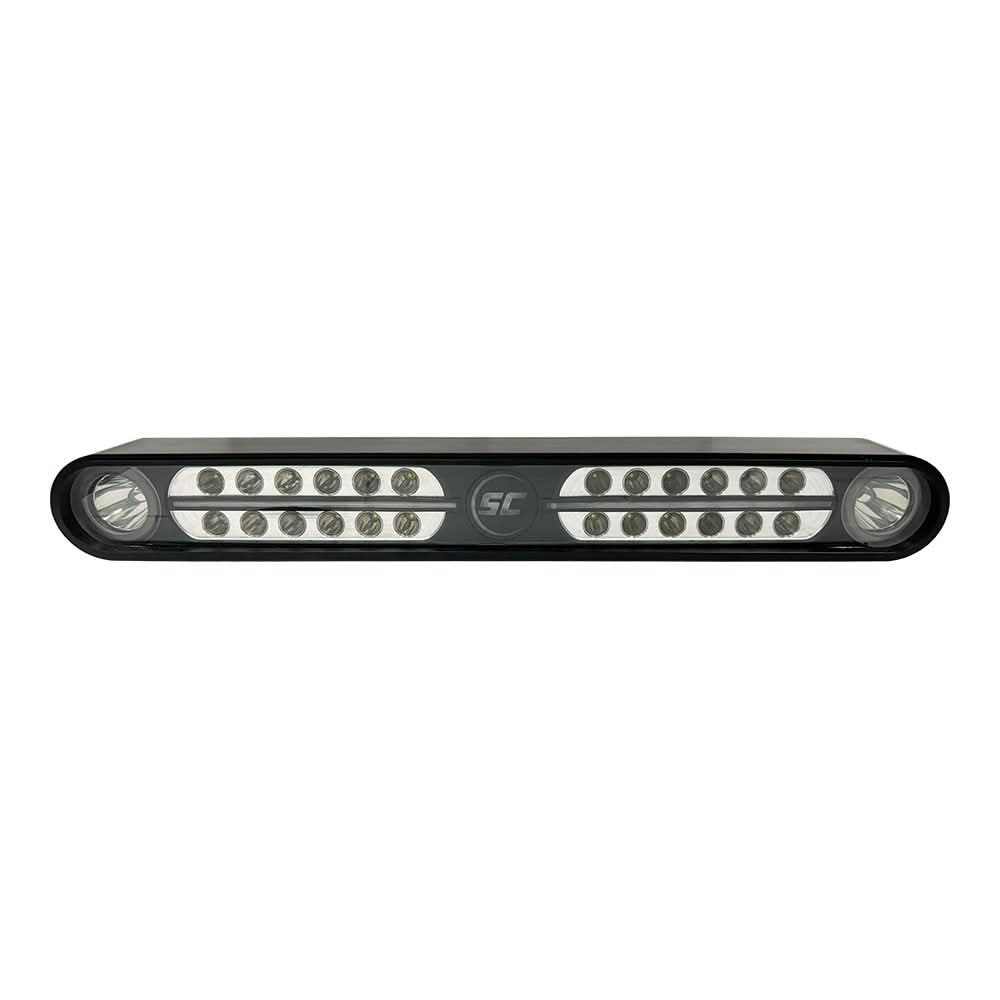 Shadow - Caster Eagle Ray LED Light Bar - Black Housing & Dual Optics - SCM - EAGLE - RAY - BK - Anchor Express