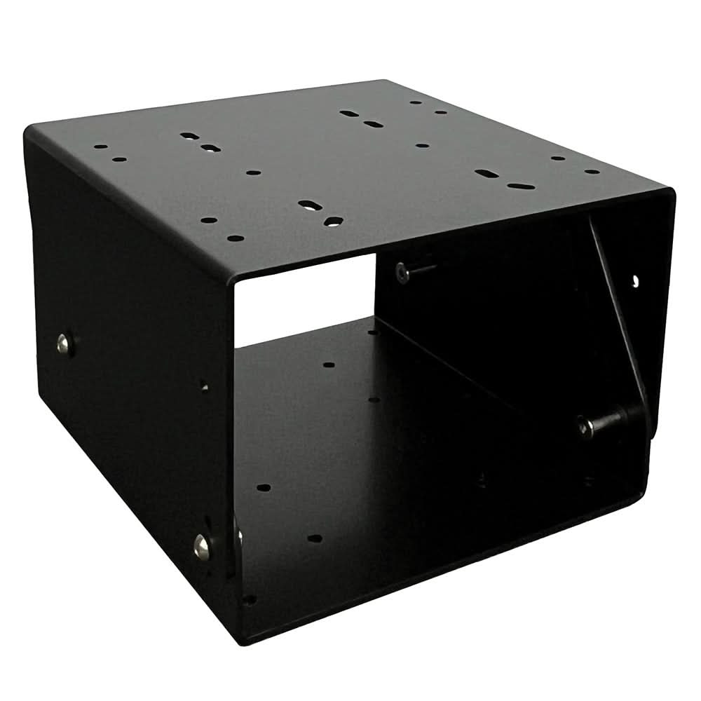 Shark Seating A2 Plinth Black Alloy with 200 - 300mm Adjustable Height - FXXCAA04 - Anchor Express