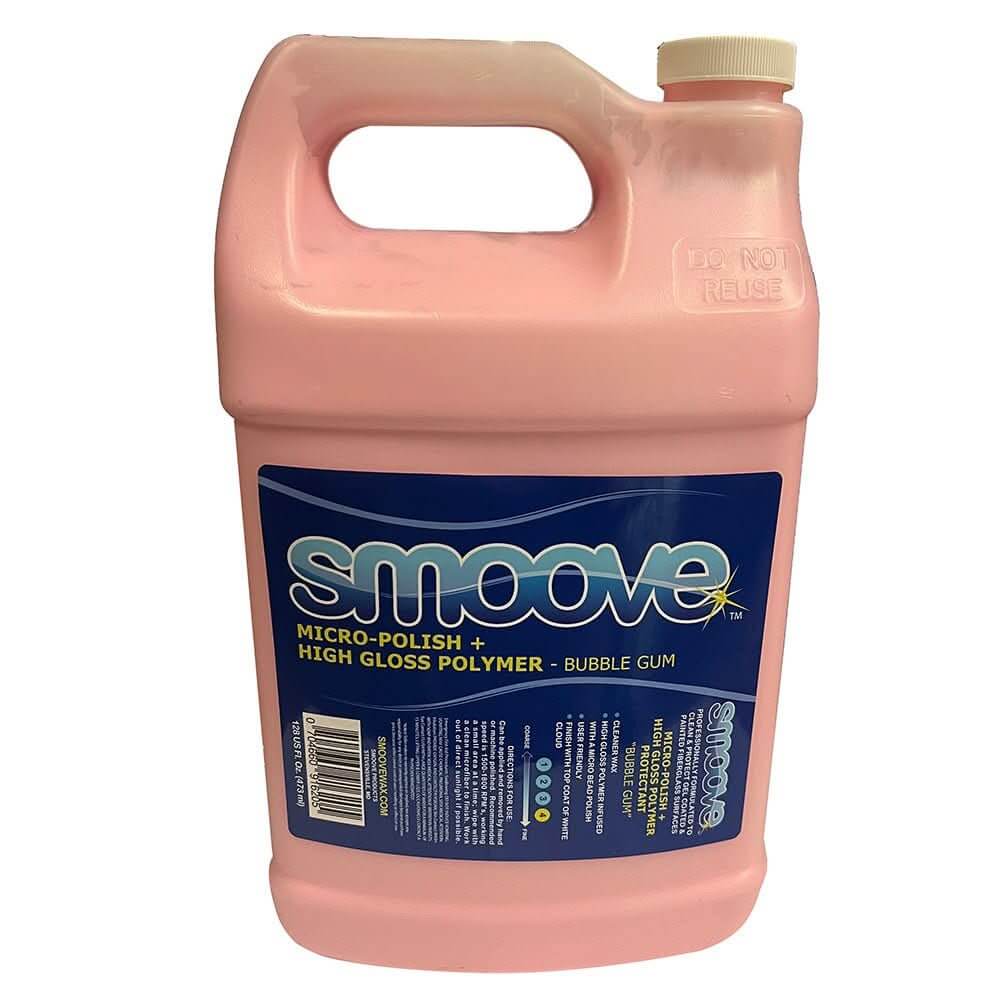 Smoove Bubble Gum Micro Polish + High Gloss Polymer - Gallon - SMO010 - Anchor Express