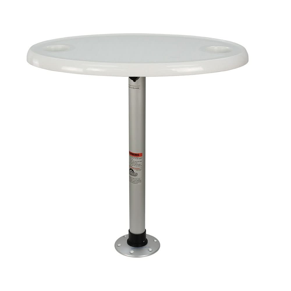 Springfield Thread - Lock™ Electrified Oval Table Package w/LED Lights & USB Ports - 1691227 - L1 - Anchor Express