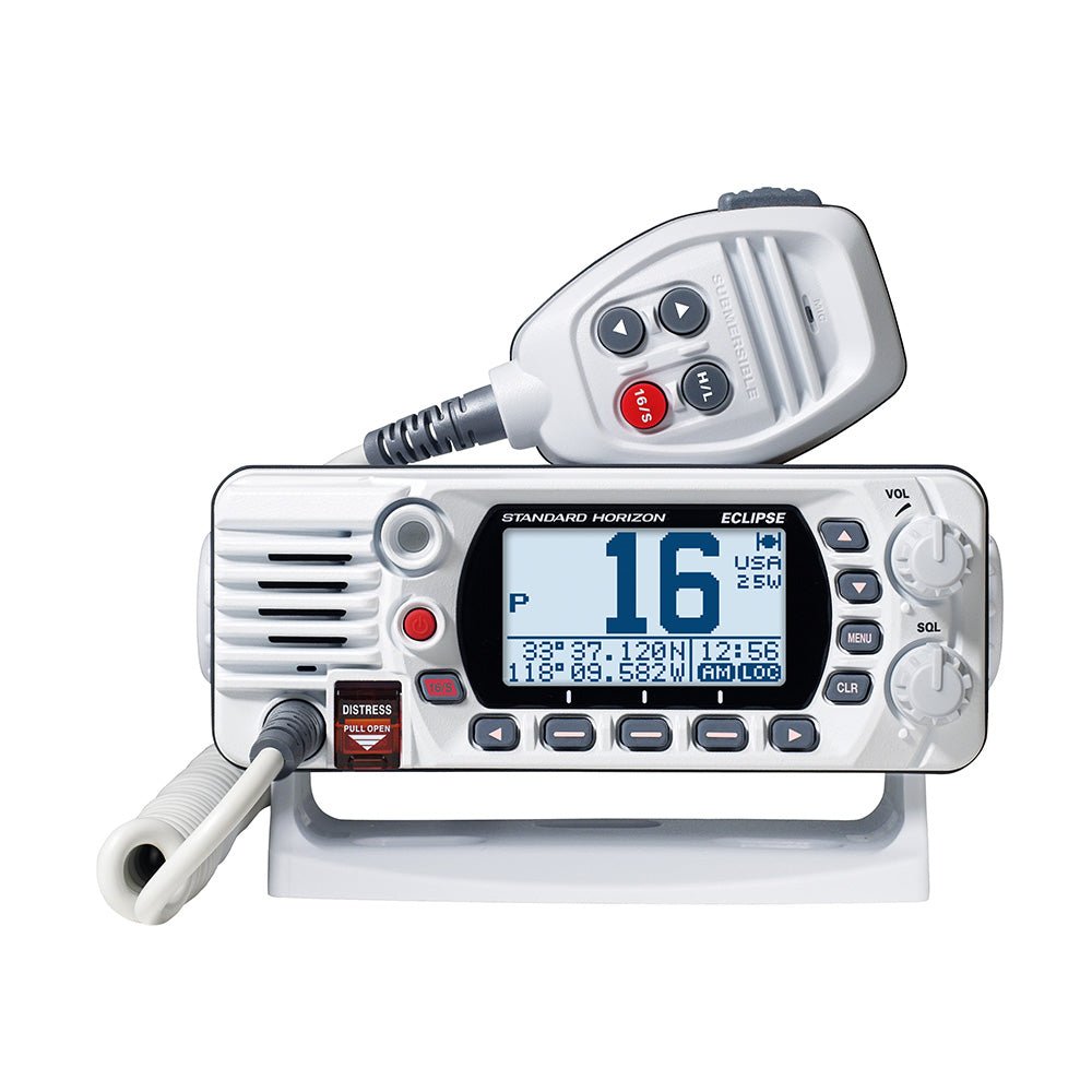 Standard Horizon GX1410G Eclipse Series 25W Fixed Mount VHF/GPS - White - GX1410GW - Anchor Express