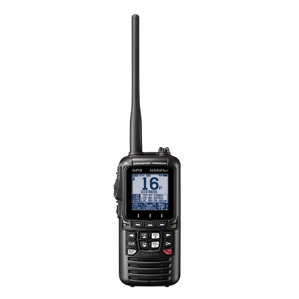Standard Horizon HX891BT Handheld VHF w/Bluetooth - Black - HX891BTBK - Anchor Express