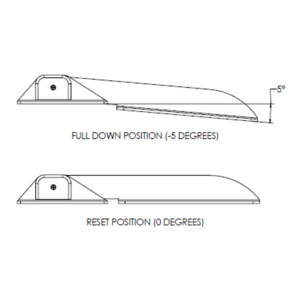 TACO Marine Command Ratchet Hinge - 18 - 1/2 Inch Polished Stainless Steel with Hard Stop - H25 - 0048 - Anchor Express