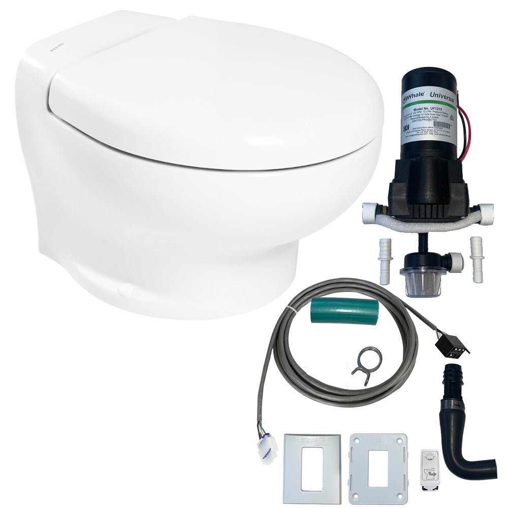 Thetford Nano Eco Compact Toilet Raw Water Kit w/Inlet Pump - 12V - T - NANO12PW/E/NA - RWKIT - Anchor Express