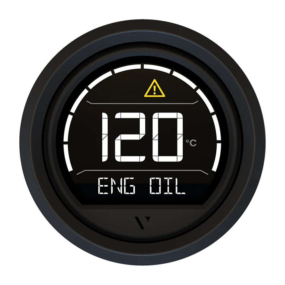 Veratron VL Digital 52 with Triangular Black Bezel - Advanced Digital Instrumentation - B00205701 - Anchor Express