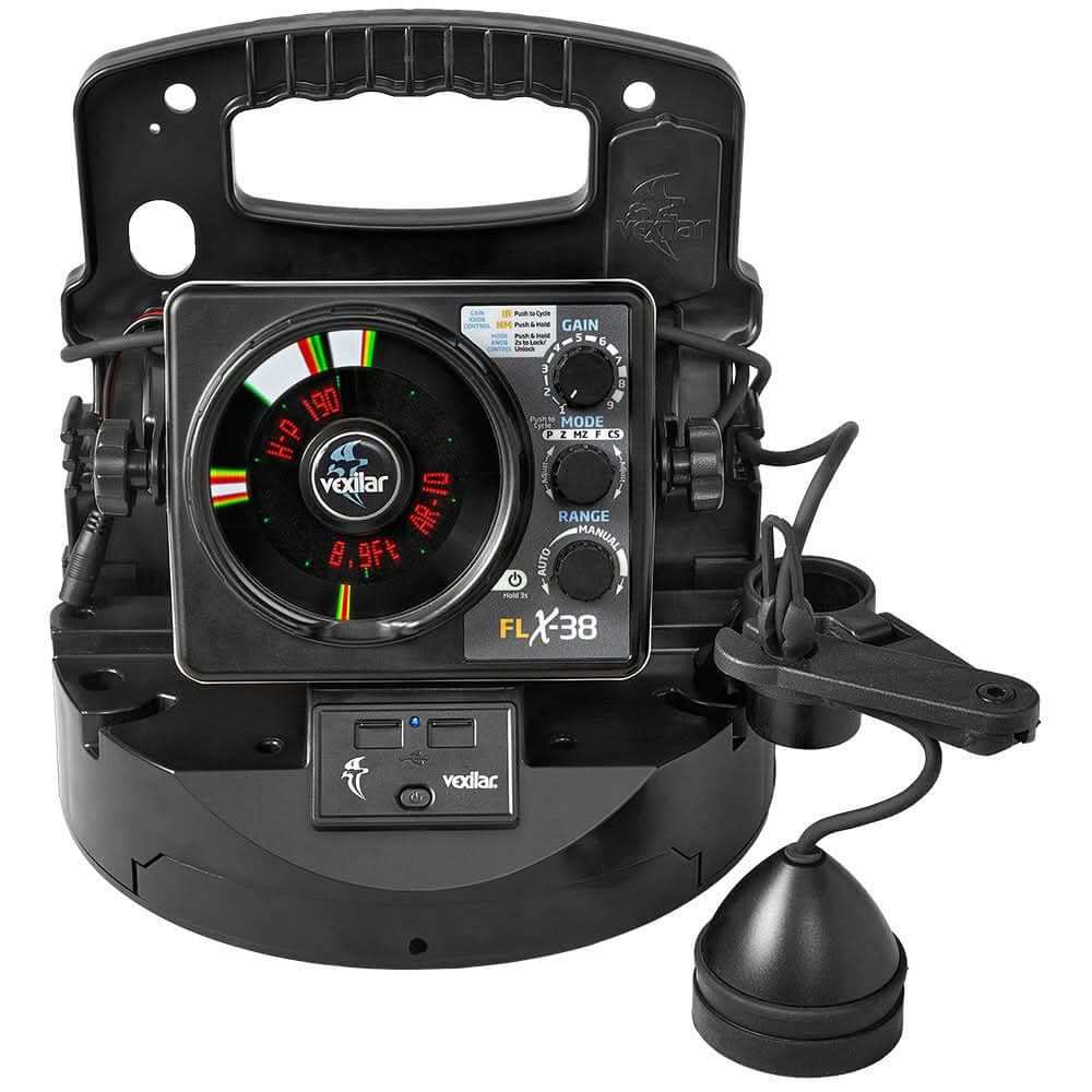 Vexilar FLX - 38 BB Pro Pack Elite w/Broad Band Ice Ducer & Vexilar Lithium Battery - PPEL38BB - Anchor Express