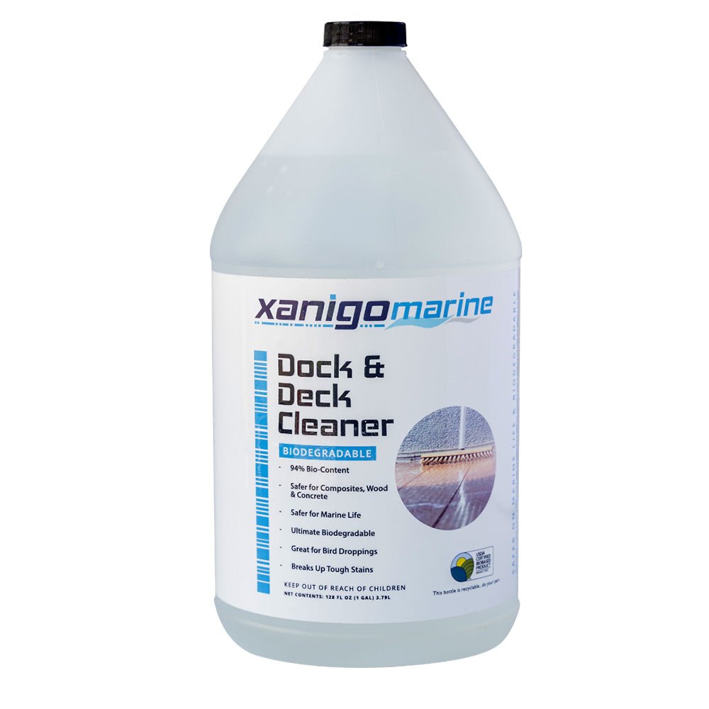 Xanigo Marine Dock & Deck Cleaner - 1 Gallon - Anchor Express